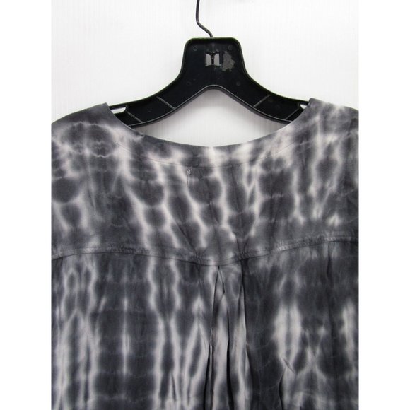 Cloth & Stone Romper Medium Tie Dye Wrap Belted Waist Tie Knit Preppy - Picture 9 of 13